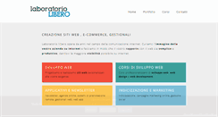 Desktop Screenshot of laboratoriolibero.com